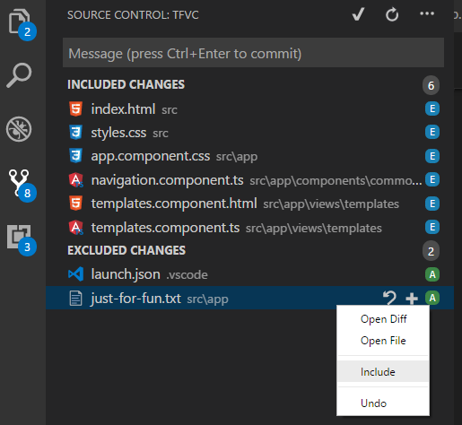 Code Inside Blog | Using Visual Studio Code & Team Foundation Version  Control (TFVC)